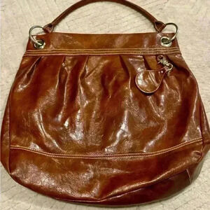 Vintage Nine West Brown Patten Purse